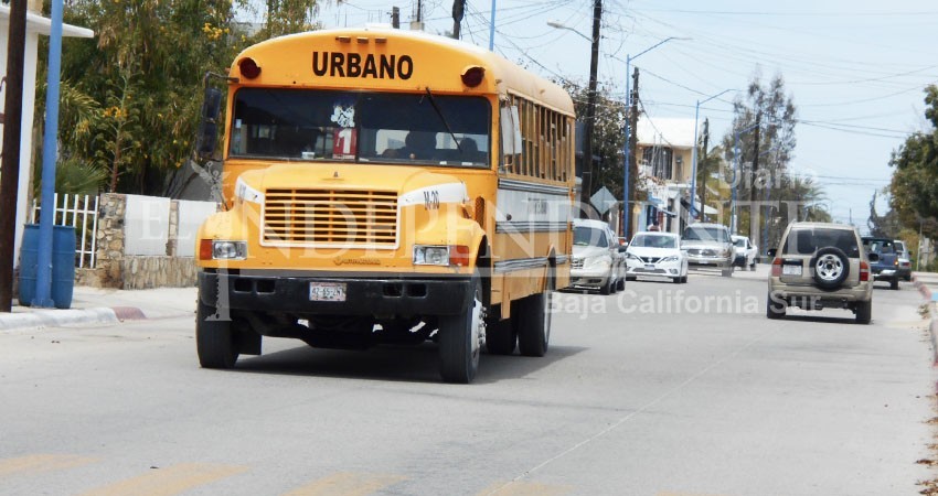 Reporta Transporte Urbano una baja del 50% en afluencia de pasaje