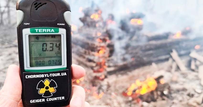 Niega Ucrania aumento de radiactividad por incendio