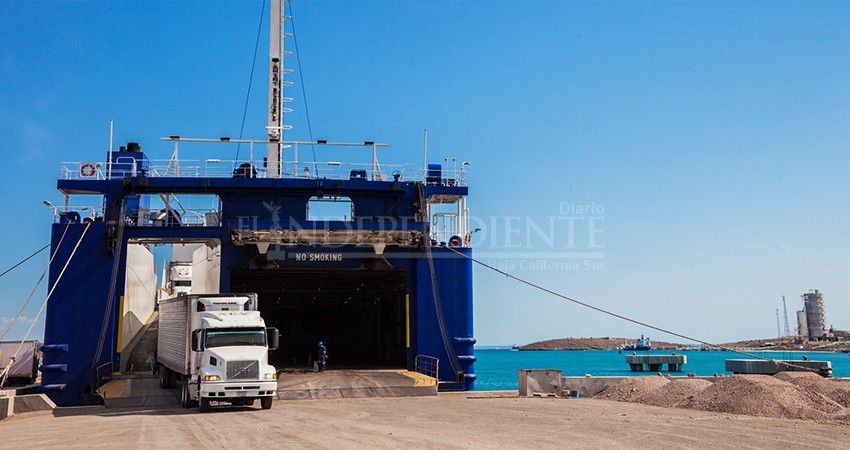Llegan a BCS 9 mil toneladas diarias de alimentos 