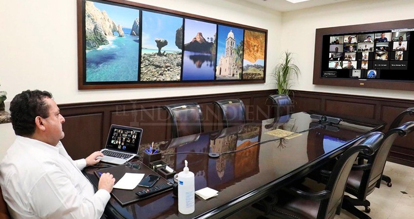 Gobernador Mendoza Davis sin síntomas de COVID-19: SSA