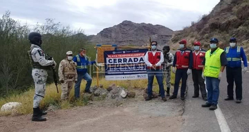 Mulegé está cerrado, “si salen ya no regresan”, advierte el alcalde Felipe Prado