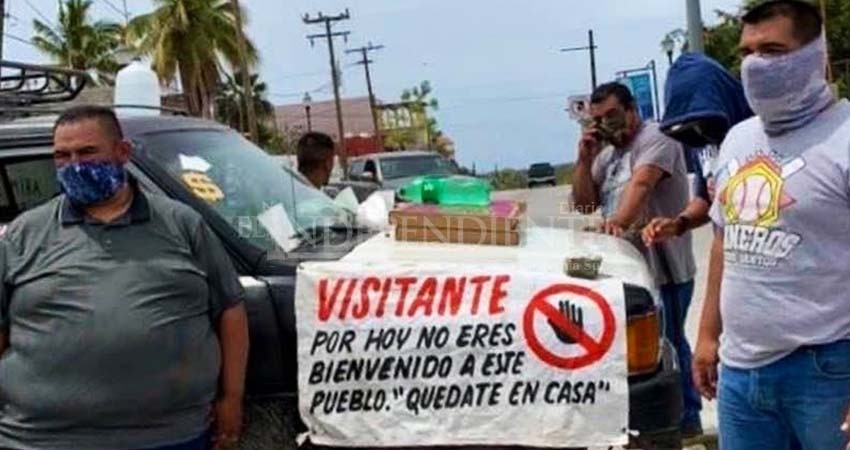 Todos Santos y Mulegé cerrados al público; “No queremos turistas”, advierten