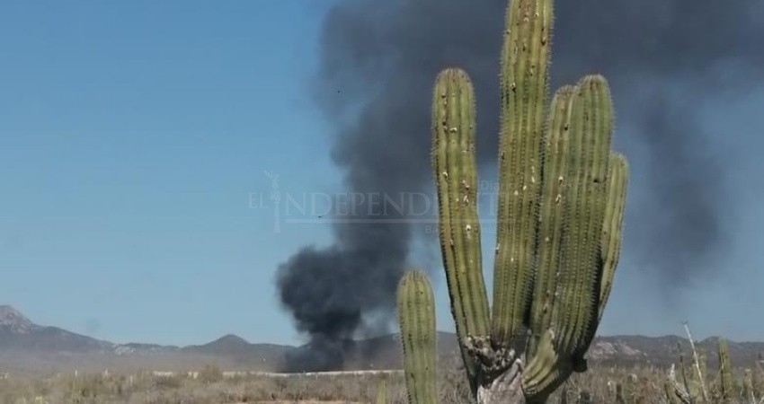 Se incendia el basurero municipal de CSL