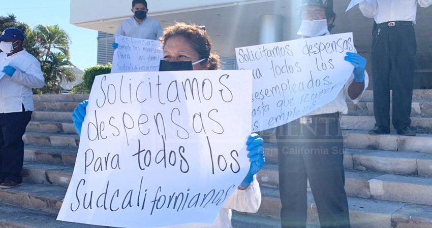 COVID-19: Exigen que gobierno de BCS aplique un plan alimenticio para los más necesitados