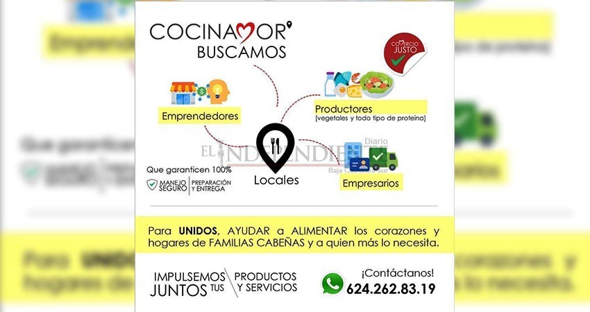 Los mejores chefs de Los Cabos lanzan Cocinamor
