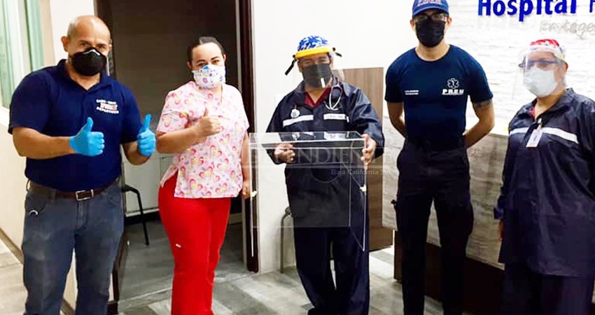 Construyen en Los Cabos cajas “Covid Box” para intubación de pacientes con COVID-19