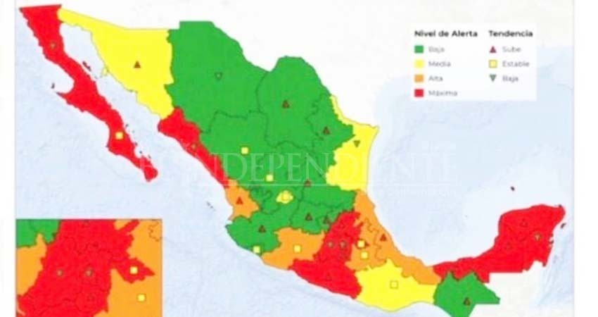 BCS en alerta máxima por COVID-19