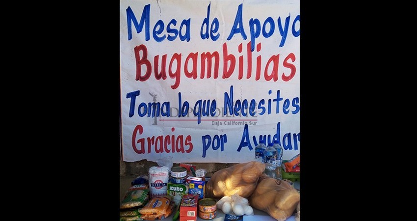 Instalan “Mesa de Ayuda” vecinos de colonias Bugambilias y Acuario en CSL