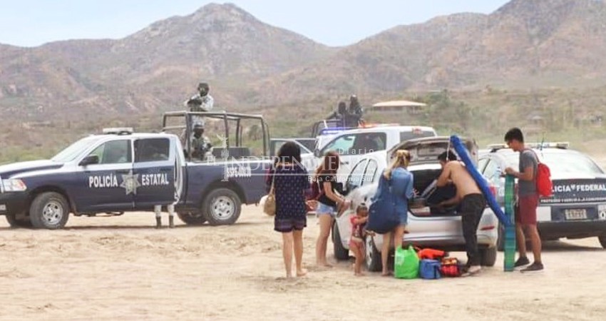 Suman más de 5 mil personas desalojadas de las playas durante la cuarentena 