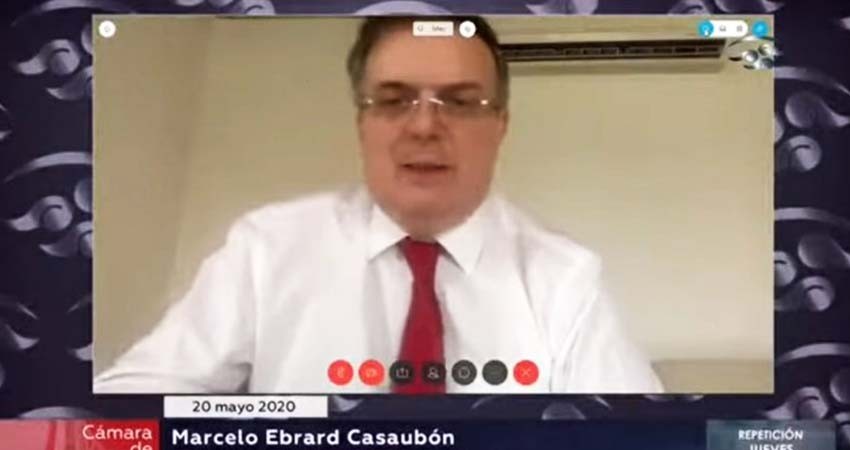 Desmiente Ebrard rumor de la venta de insumos médicos a China