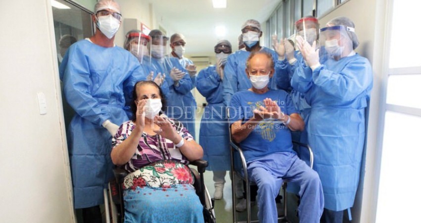 Gran avance de BCS ante coronavirus; 65 pacientes recuperan su salud