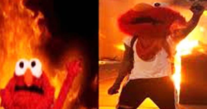Meme de Elmo se hace realidad tras protestas por George Floyd