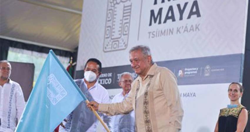 Inician obras del Tren Maya