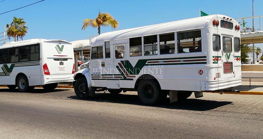 No atienden medidas sanitarias usuarios del transporte público en Los Cabos