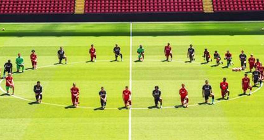 Deportistas europeos se solidarizan con Black Lives Matter