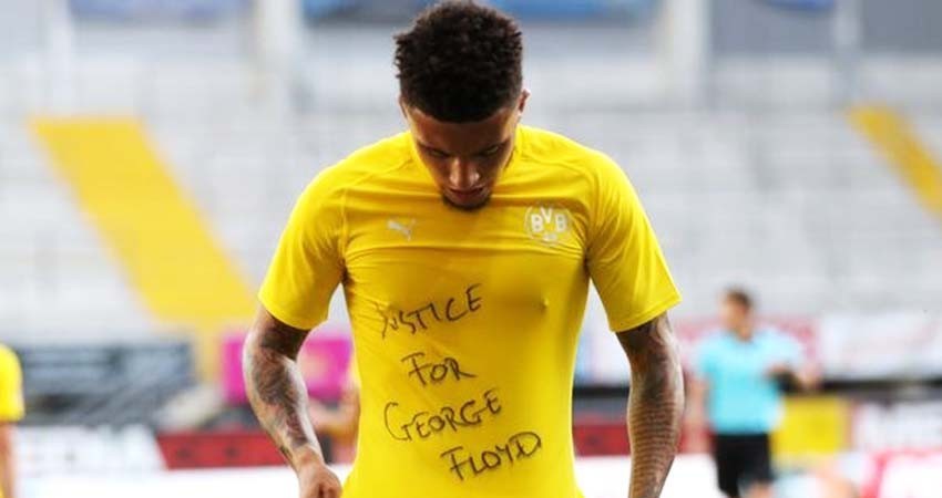 Federación Alemana de Futbol no sancionará homenajes a George Floyd