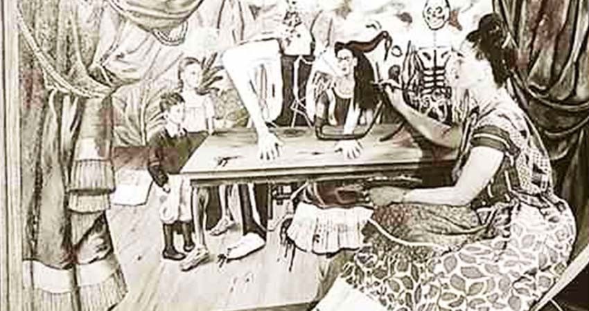 The Billion Art pone a la venta obra atribuida a Frida Kahlo