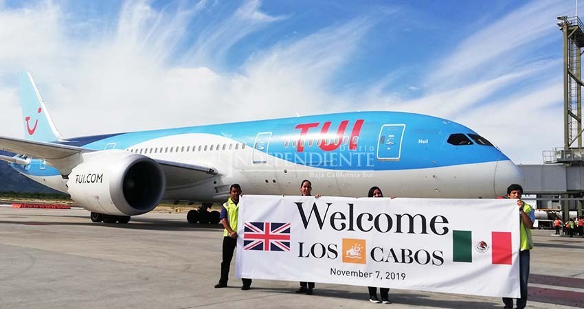 Los Cabos espera recibir vuelo de Europa en Otoño