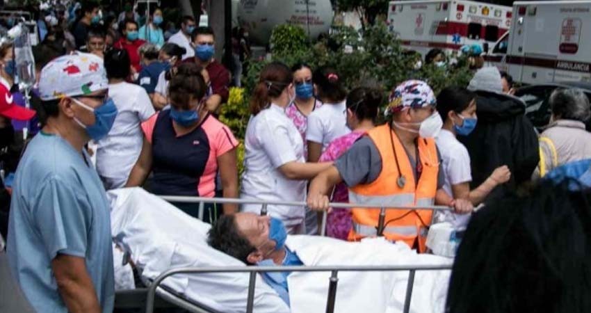 Inmediata reacción del gobierno tras el sismo