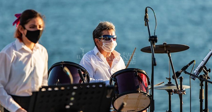 Orquesta Sinfónica Independiente de BCS innova en protocolos sanitarios “COVID-19”