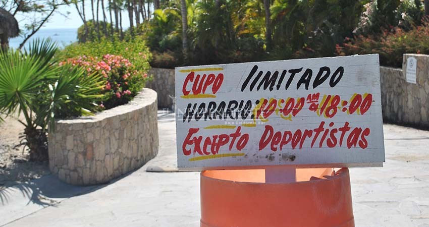 Nadie entrará a las playas al llegar el 30% de aforo; desde ayer se reforzó vigilancia y filtros 