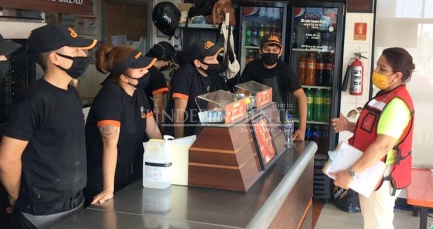 Cierran Pizzería y Nevería de La Paz por no respetar protocolos de salud