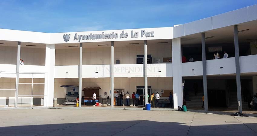 Para evitar brote de COVID-19 suspenden labores en el Ayuntamiento La Paz