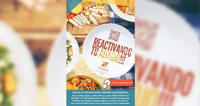 “Reactiva tu antojo”, gana premios y apoya a tus restaurantes favoritos de BCS
