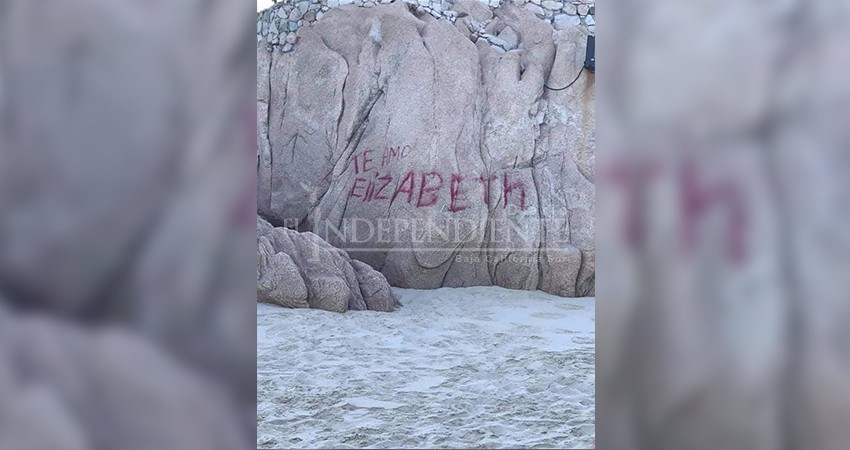 No solo contaminación, también el vandalismo se hace presente en playas de Los Cabos 