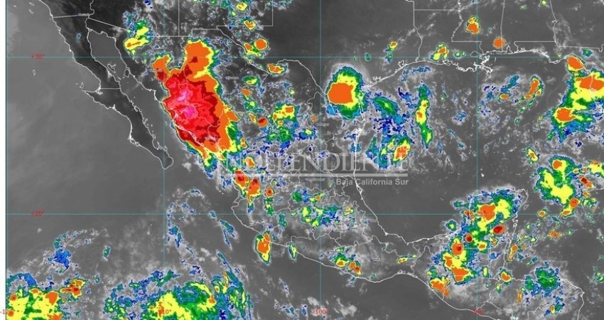 Lluvias aisladas se pronostican para el fin de semana en regiones de BCS