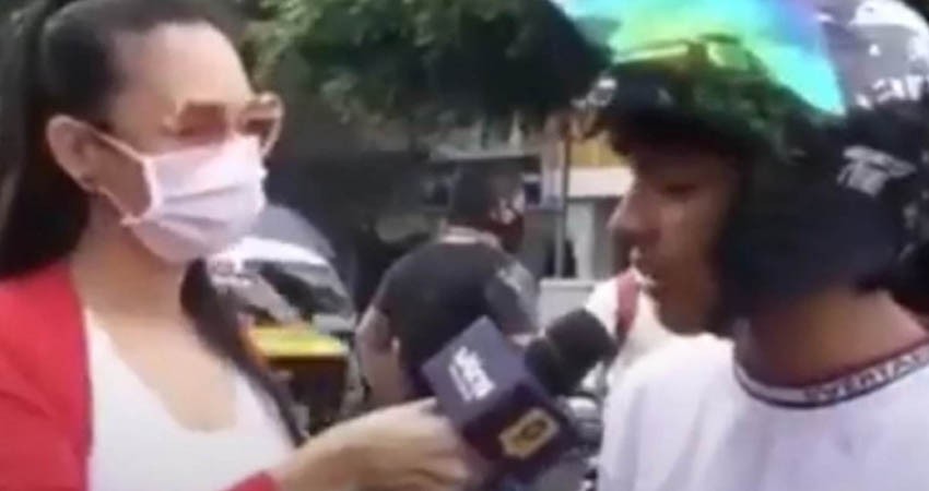 'No creo en el covid, nosotros no existimos', joven se vuelve viral