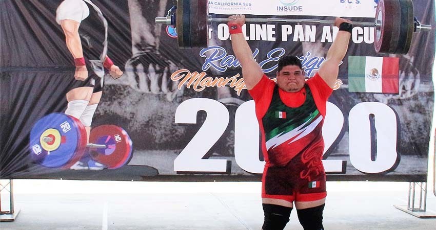 Levanta Raúl Manríquez 350 kilos y es segundo en el Panamericano