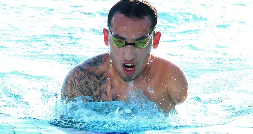 Continúa entrenamiento Luis Armando Andrade para su tercera cita olímpica