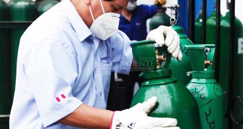 Empresas proveedoras de oxígeno aseguran que hay abasto suficiente en el estado