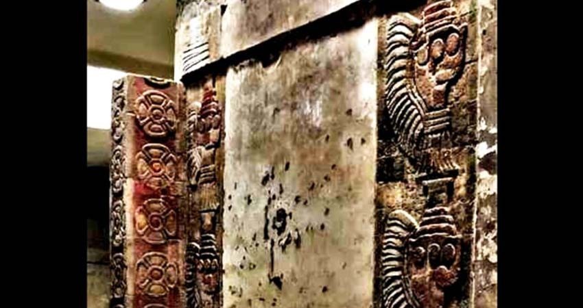Confirma INAH cinabrio y hematita en murales tempranos de Teotihuacan