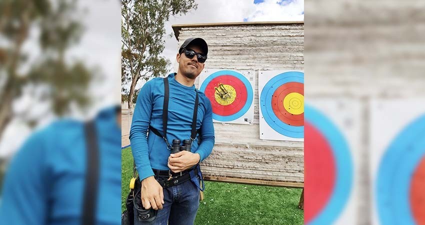 Participara Antonio Hidalgo en torneo en línea de tiro con arco