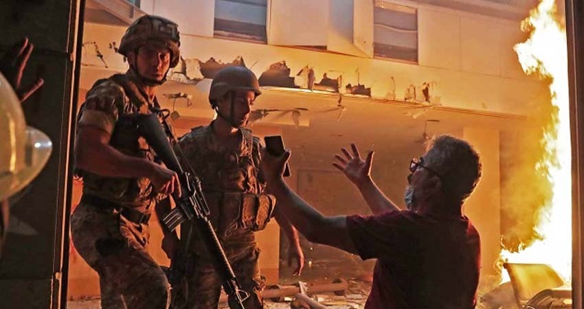 EU expresa apoyo a manifestantes en Beirut