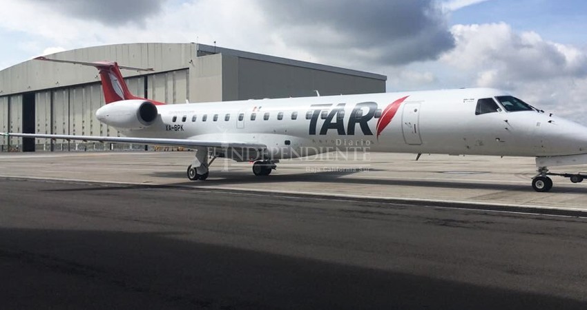 Regresa TAR a BCS; tendrá vuelos a Hermosillo y Mazatlán