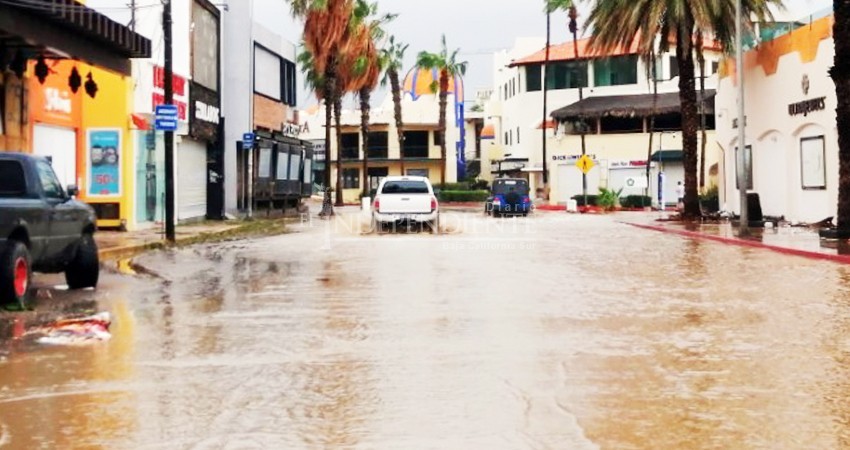 "Genevieve" pone en evidencia carencias del drenaje de la zona turística de CSL