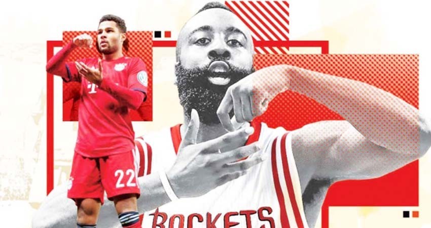Serge Gnabry se inspira en James Harden