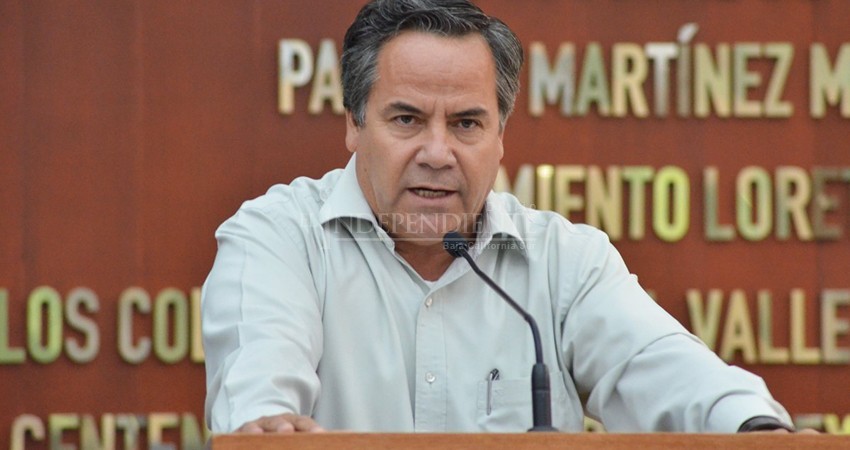Gobernador Mendoza nos falta al respeto, al llamarnos “espurios”: Presidente Congreso BCS