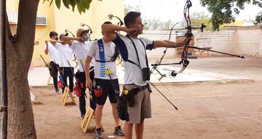 Adelantan competencia de tiro con arco por mal tiempo en Comondú