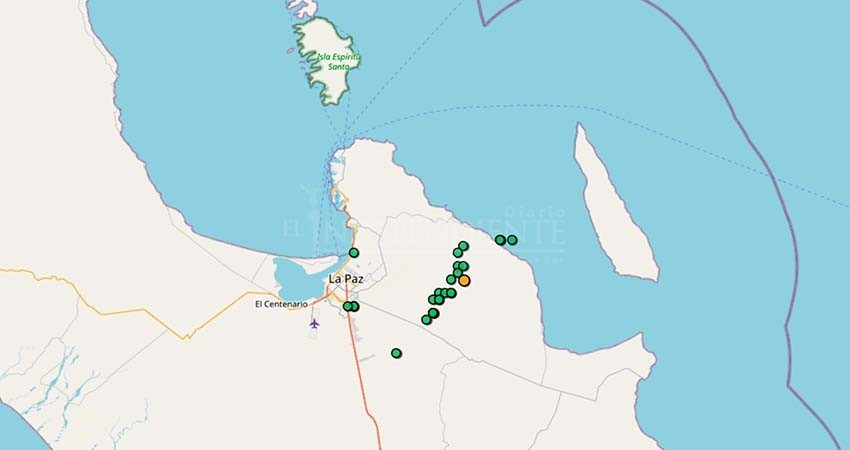 Actividad sísmica en La Paz asociada con más de 11 mil temblores a nivel nacional