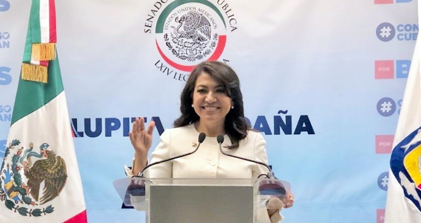 En BCS es tiempo de las mujeres, seguiré construyendo: Lupita Saldaña