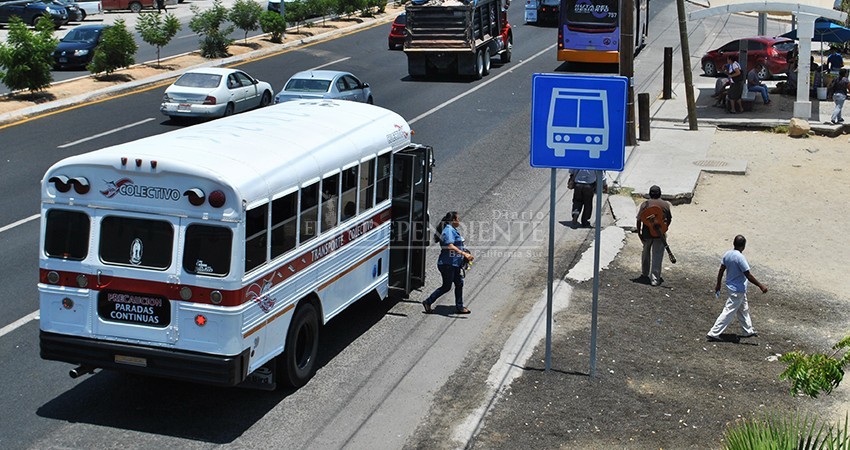 Hoy, transporte urbano y colectivo operará en horario normal