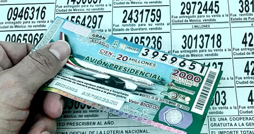 BCS se llevó parte del monto de la rifa del “avión presidencial”