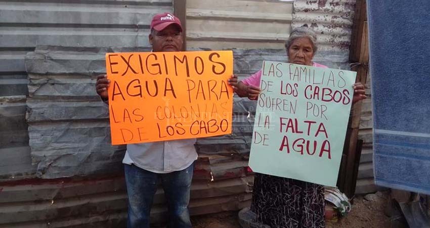 En Los Cabos, la gente grita por agua