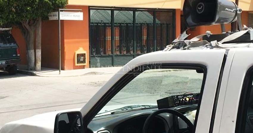 Buscan regular el perifoneo publicitario en colonias