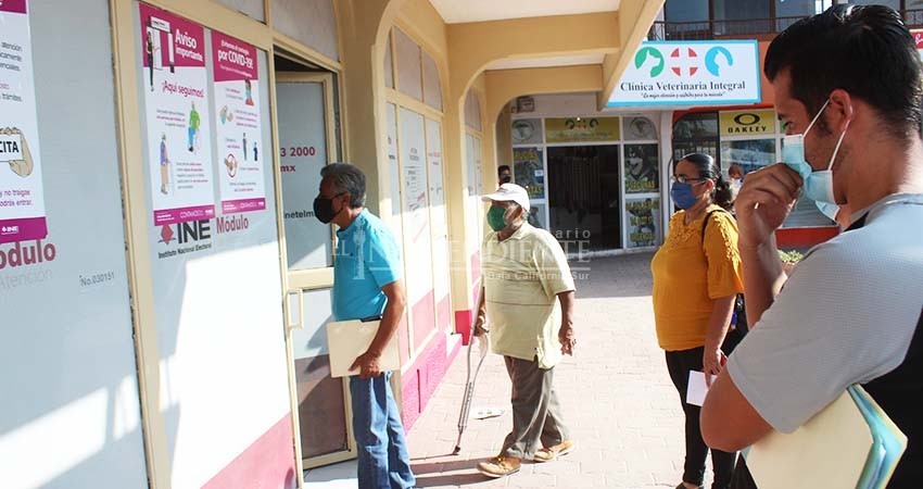 “No hay citas”: sudcalifornianos saturan sistema del INE