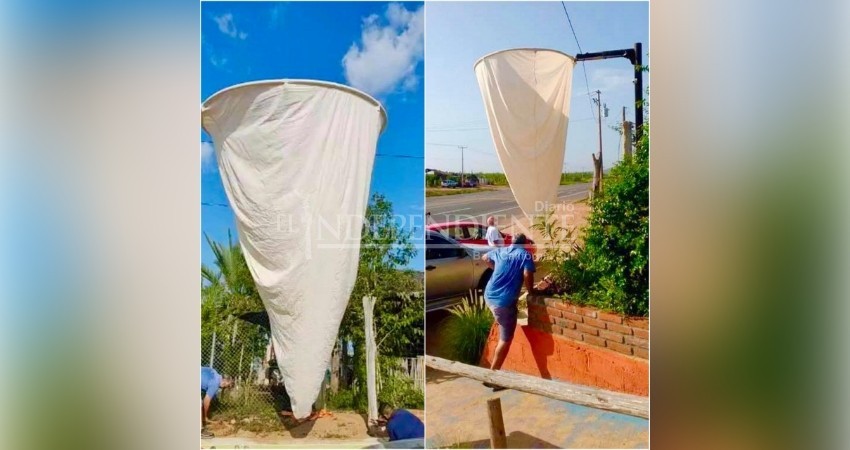 Fabrican la talega más grande del mundo en La Paz